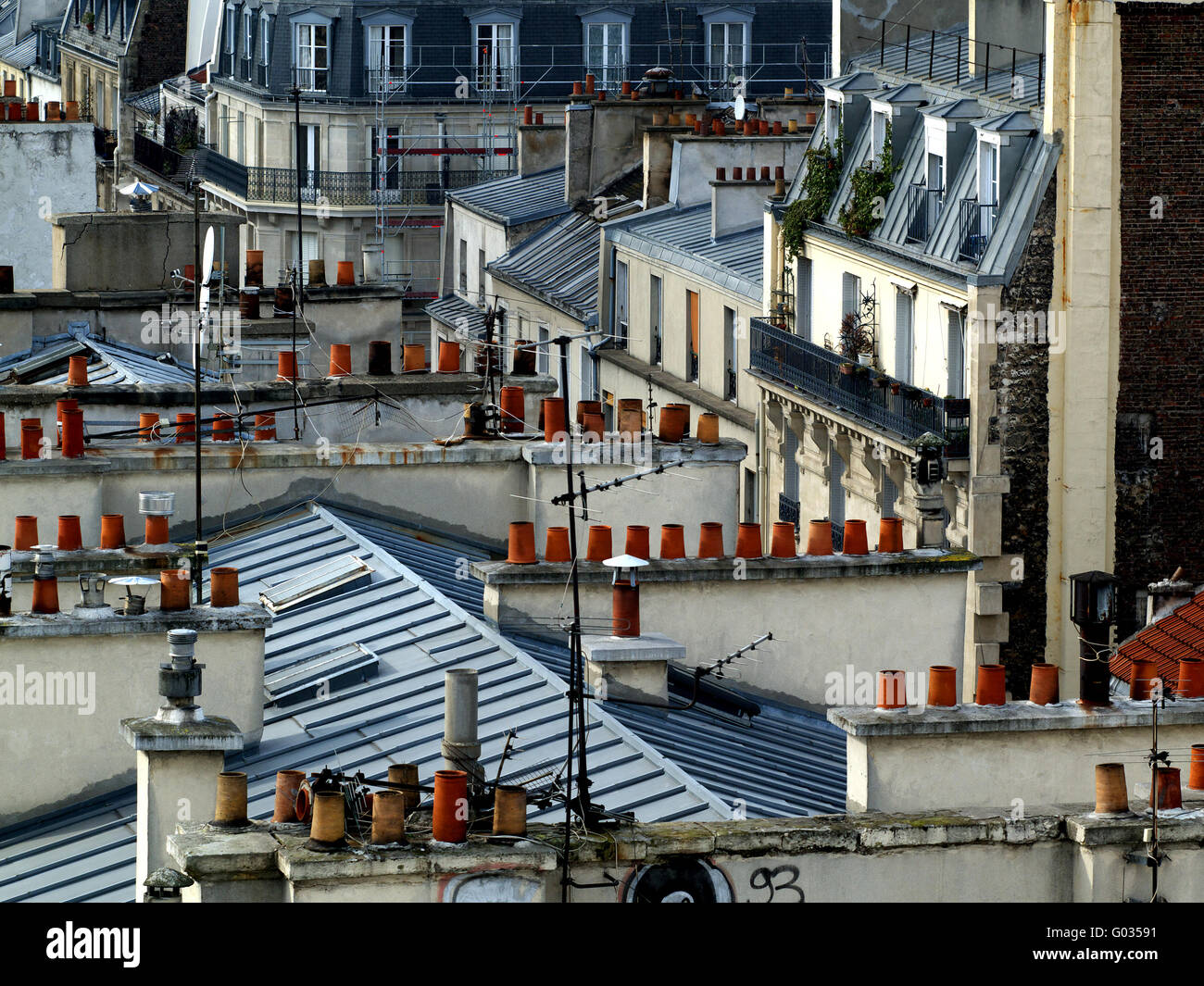 Classic parisian architecture hires stock photography and images Alamy