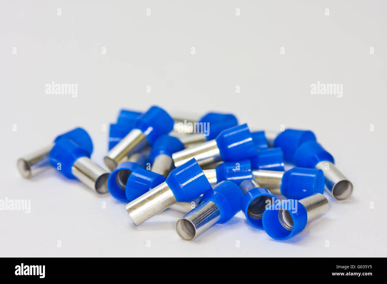 Wire end ferrules Stock Photo Alamy
