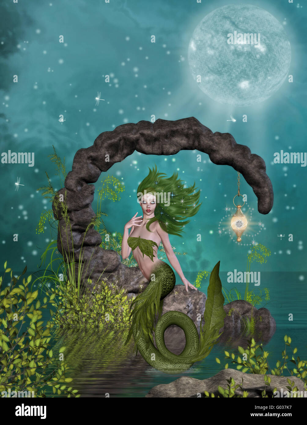 Mermaids hair hires stock photography and images Alamy