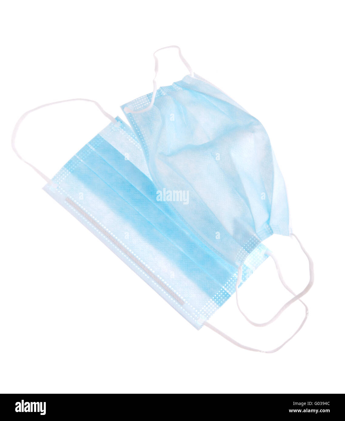 protective surgical masks isolated in white background Stock Photo - Alamy