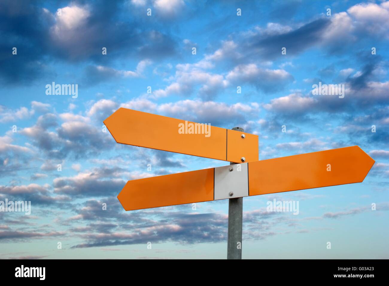 signpost Stock Photo