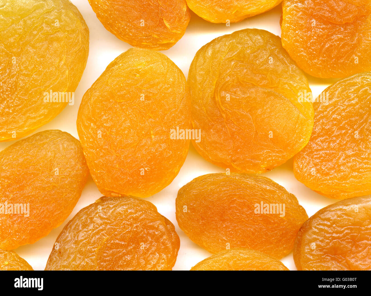 Closeup of dried apricots for texture or background Stock Photo Alamy
