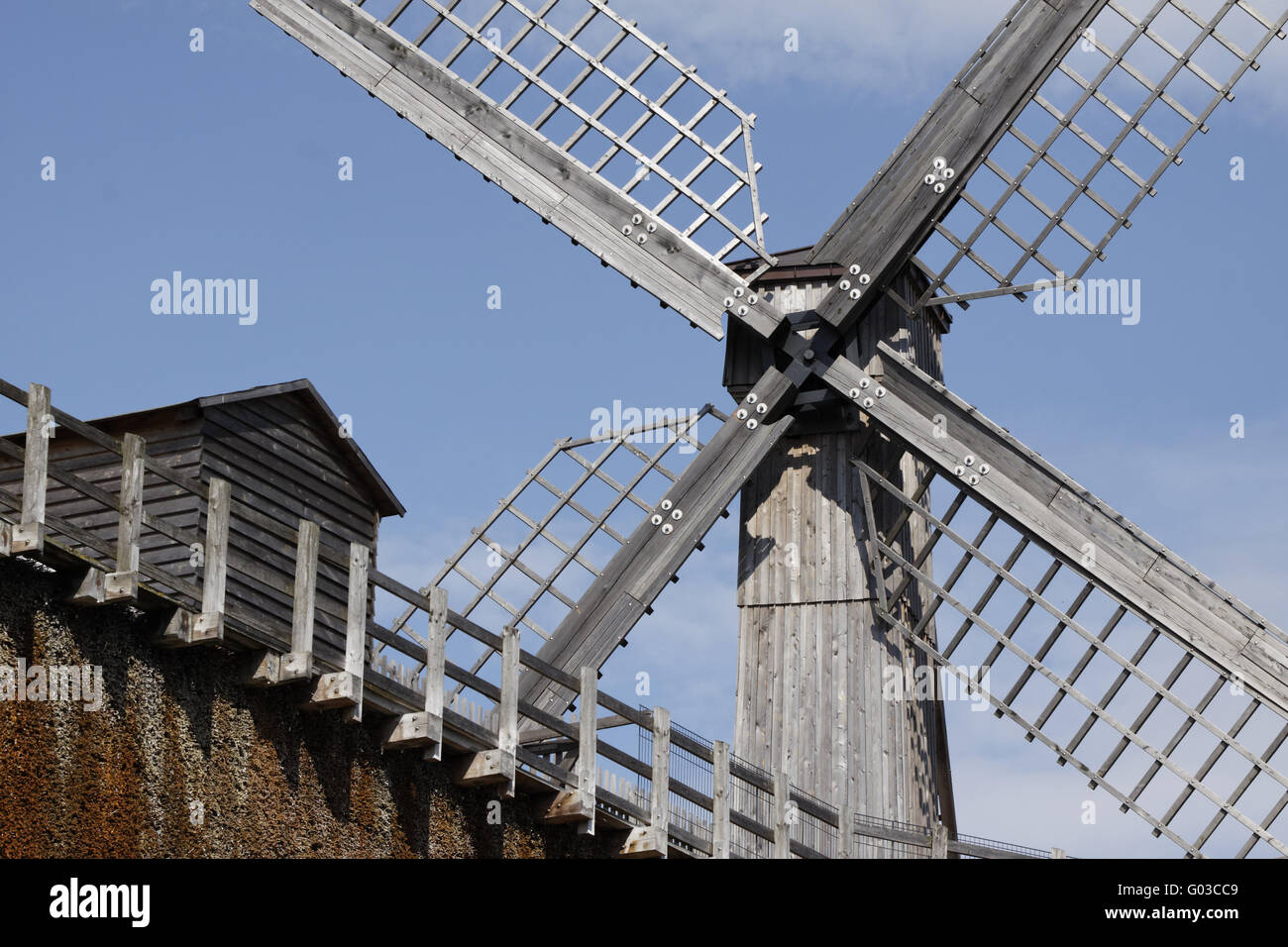 Bad Rothenfelde, salt-works with mill, Germany Stock Photo