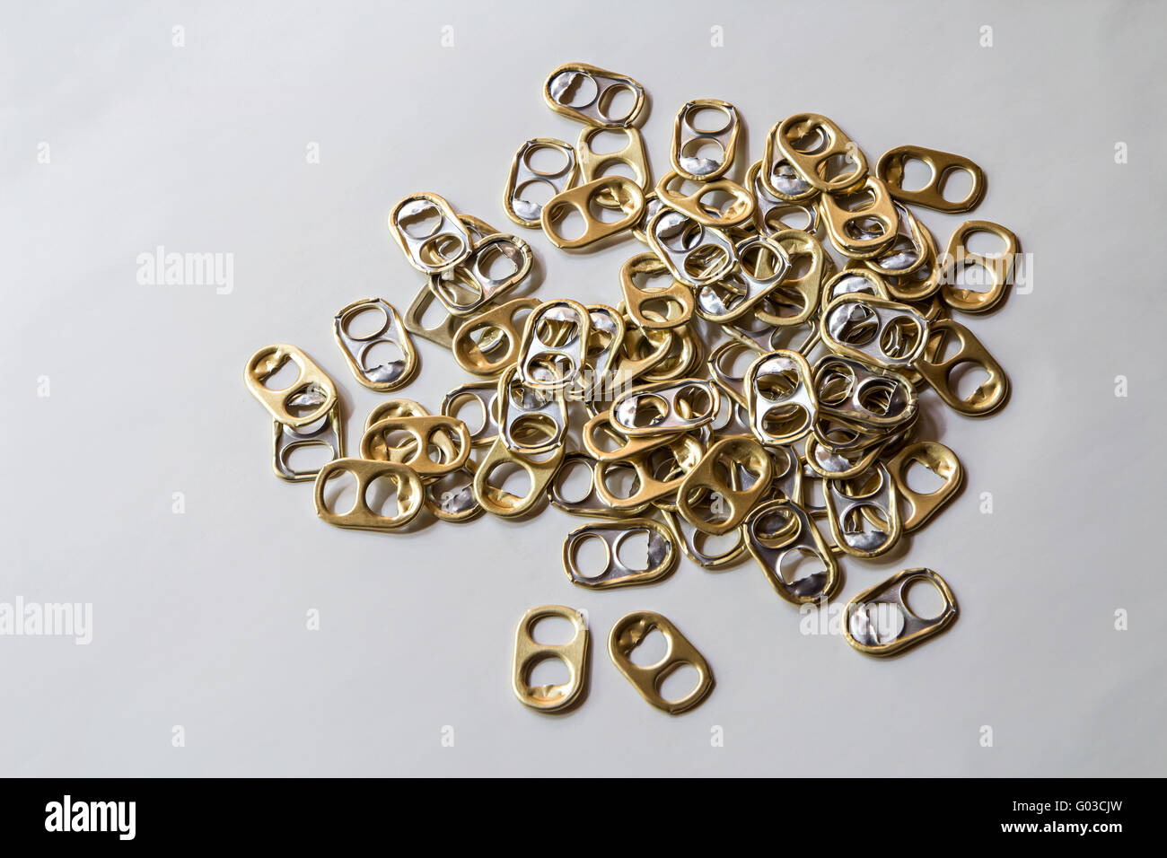 Ring pull for recycle Stock Photo Alamy