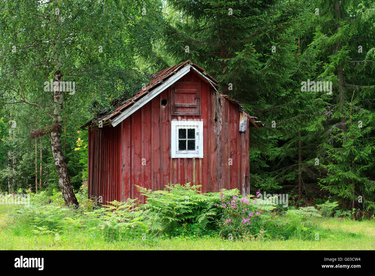 Falun red house hires stock photography and images Alamy