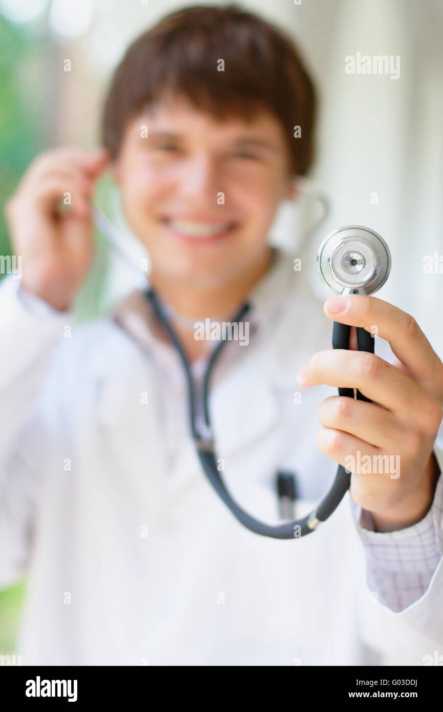 Close up male student doctor hi-res stock photography and images - Alamy