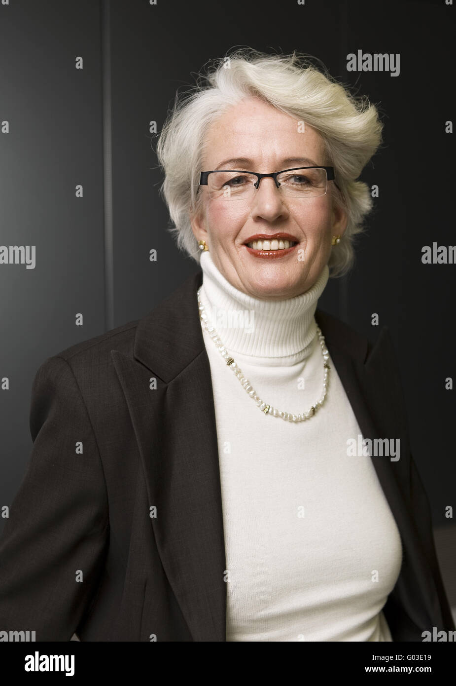 Portrait of a senior business woman Stock Photo