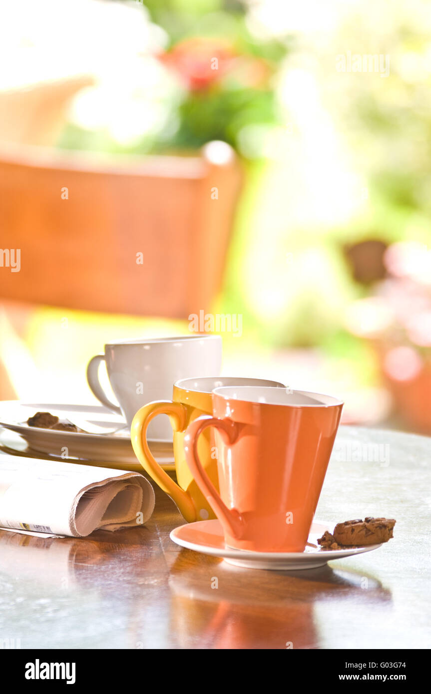 coffee in the morning Stock Photo Alamy