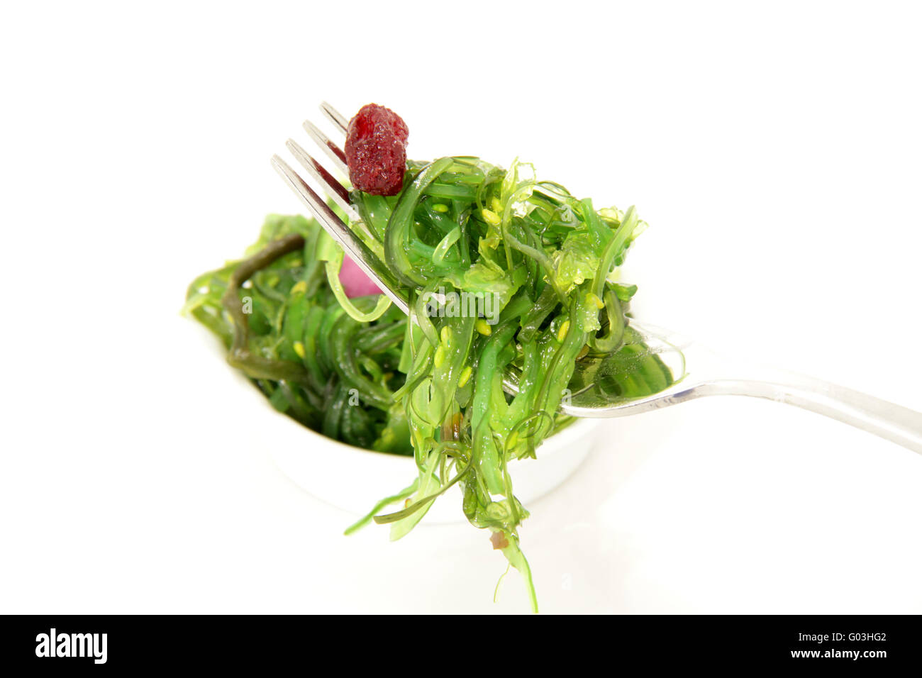 seaweed salad Stock Photo