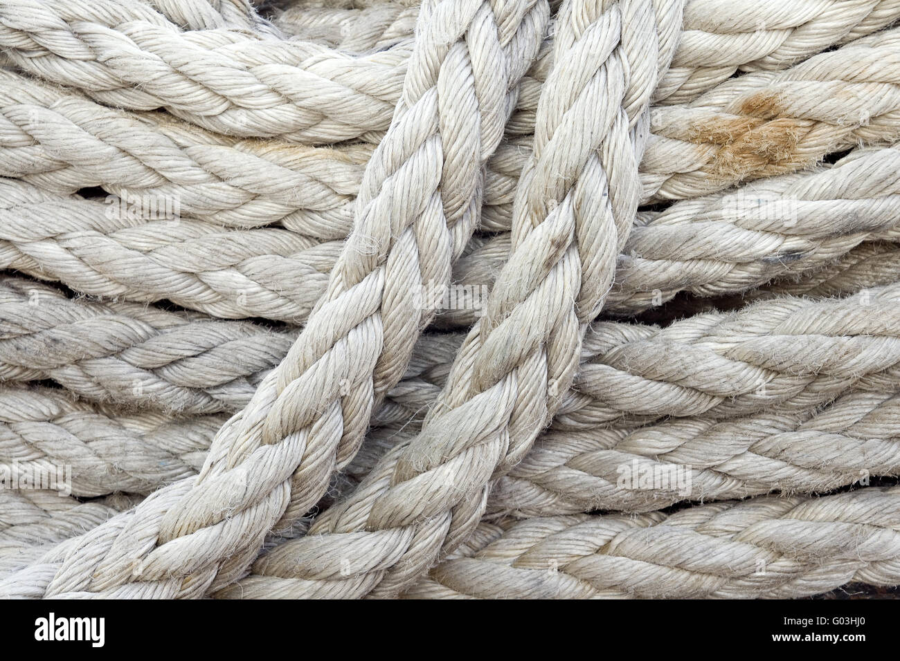 Thick rope white background horizontal hi-res stock photography and ...