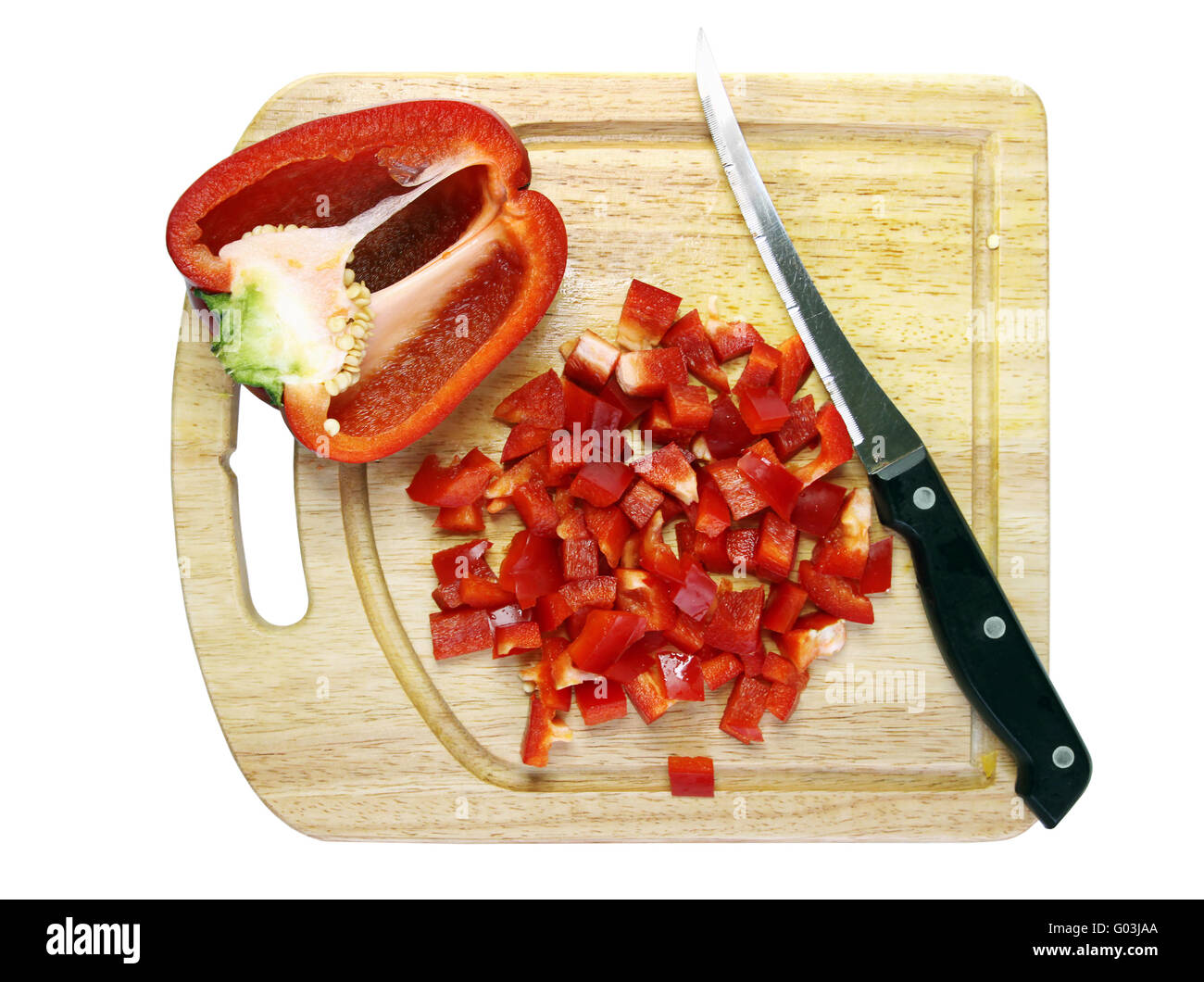 Red sweet pepper Stock Photo - Alamy