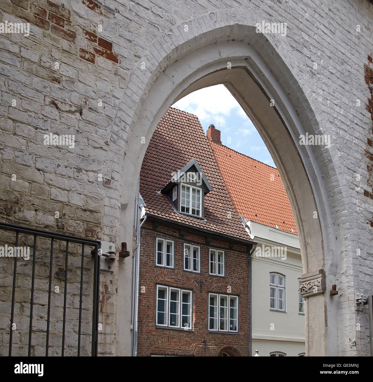 gothic arch Stock Photo