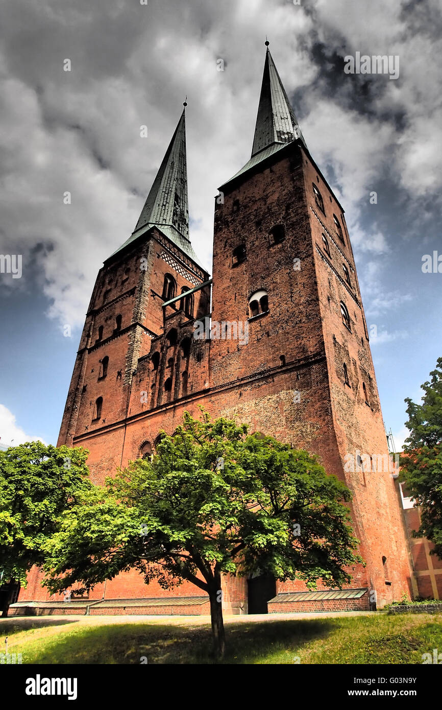 Lübeck dome cathedral Stock Photo Alamy
