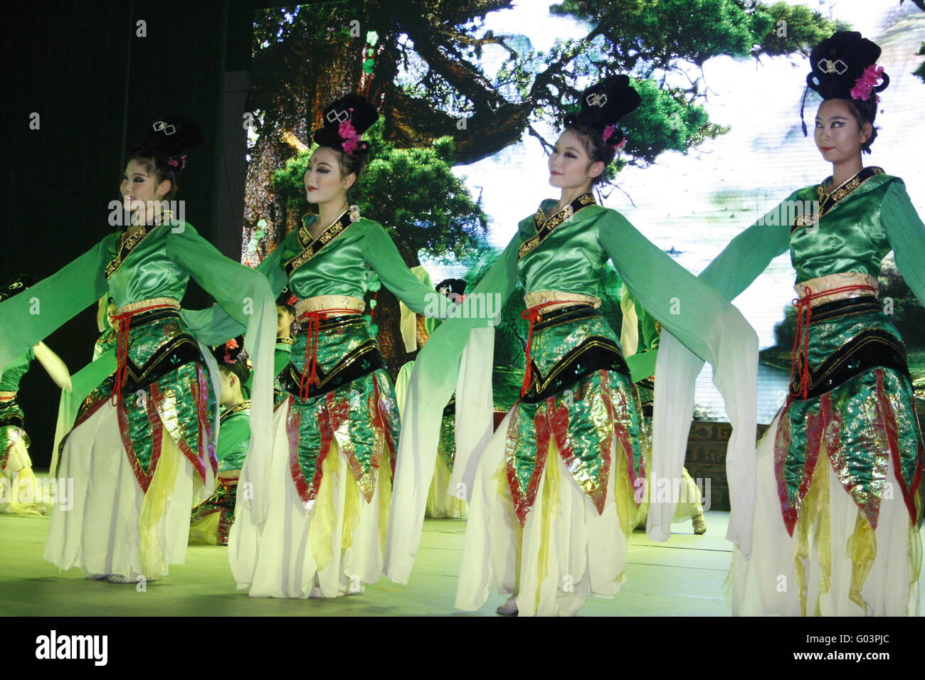 theatre of dancing in Xi'an / Xian, China Stock Photo