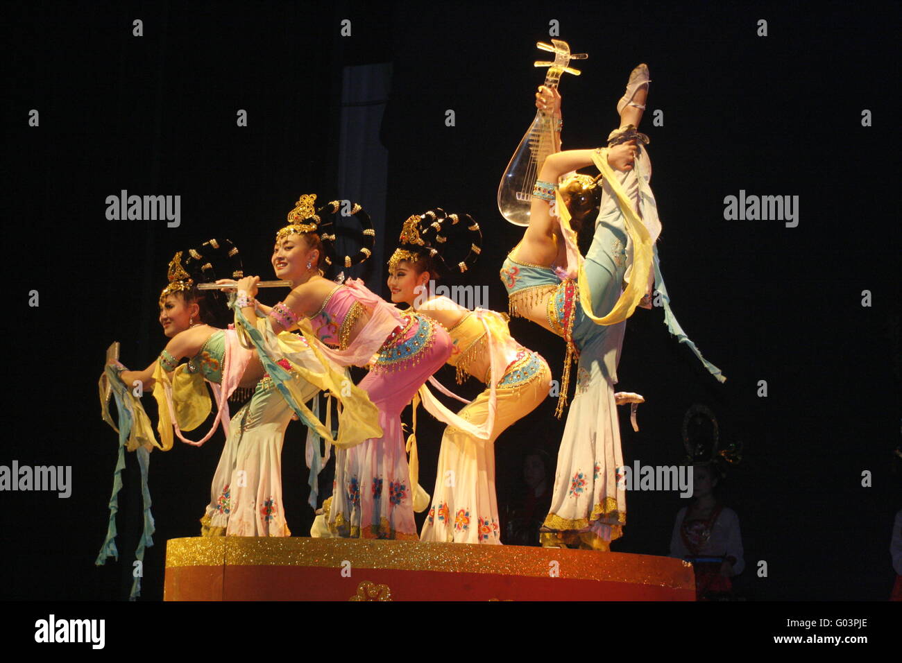 theatre of dancing in Xi'an / Xian, China Stock Photo