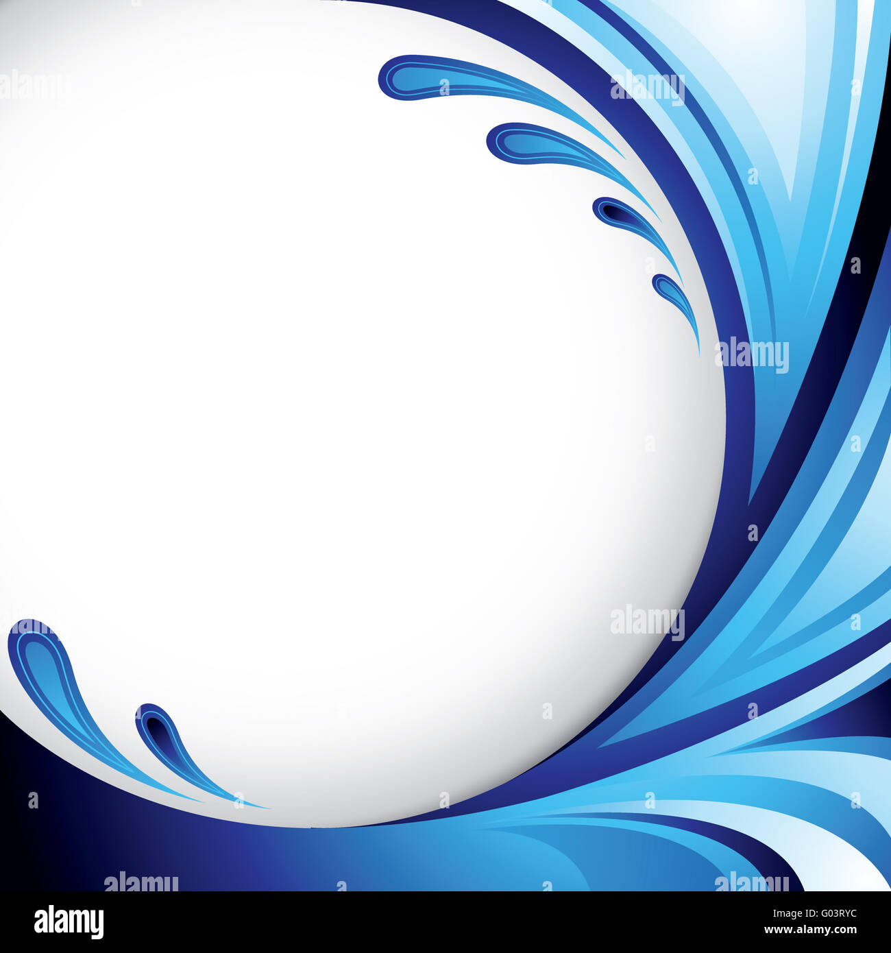Blue splash background Stock Photo - Alamy