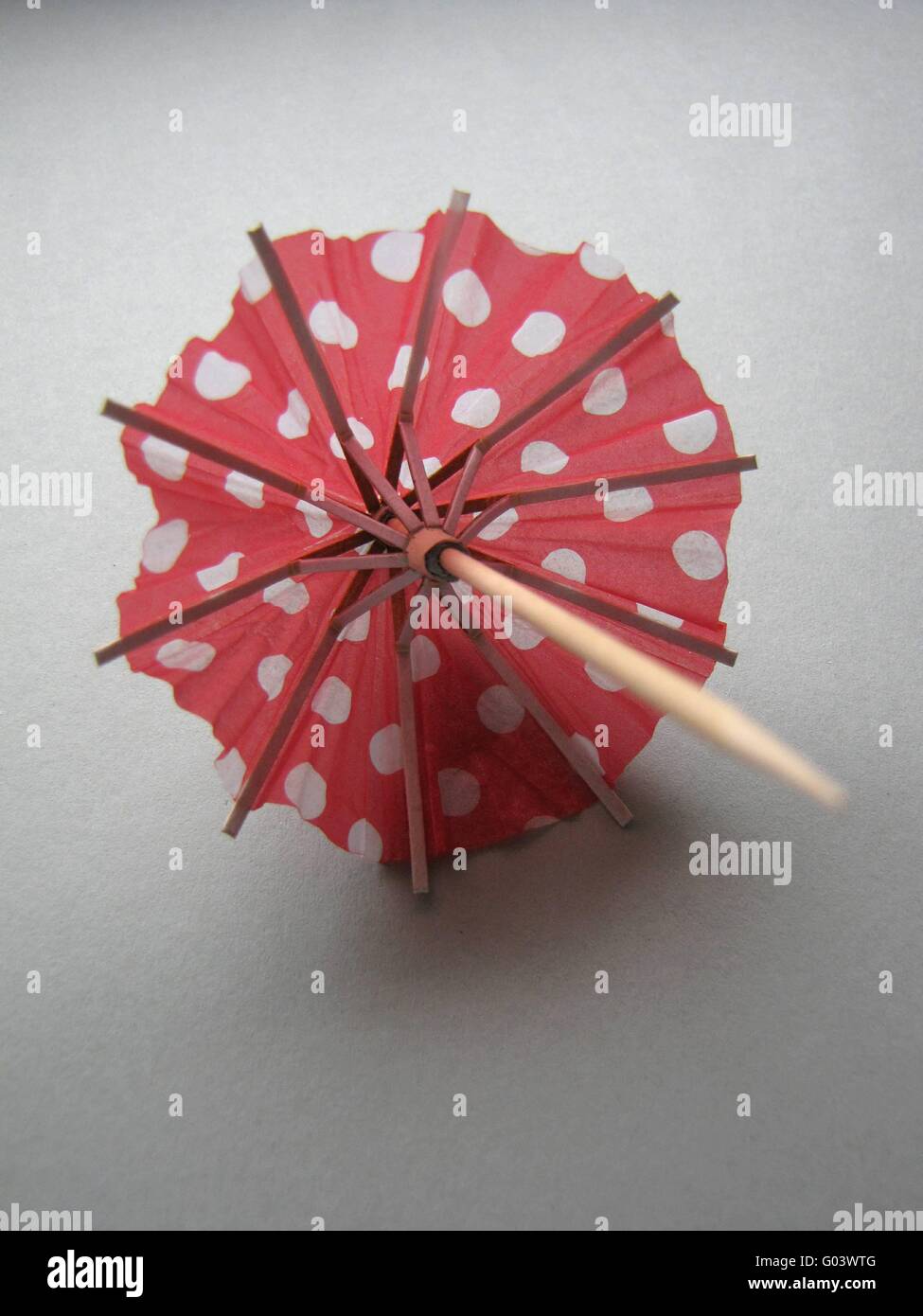 Cocktail umbrella Stock Photo