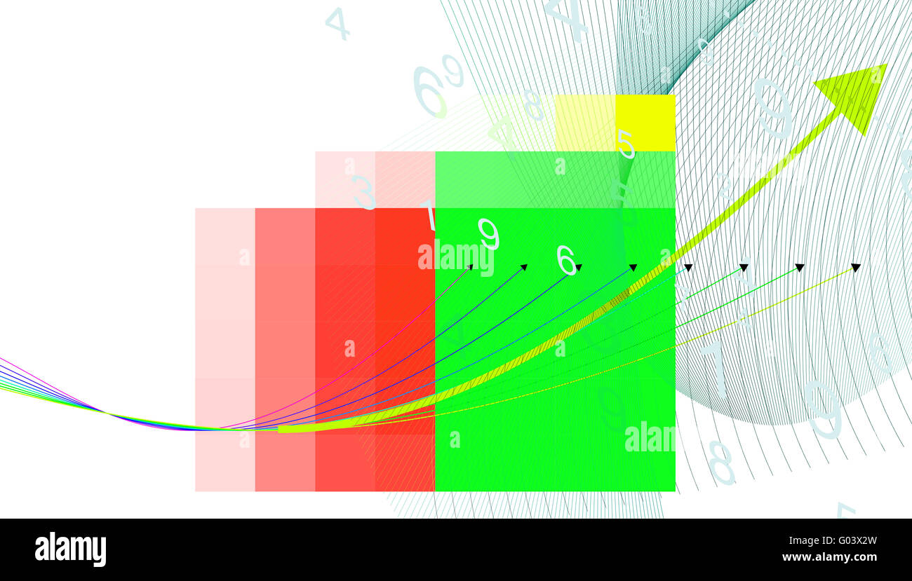 abstract graphs and numbers - business background Stock Photo - Alamy