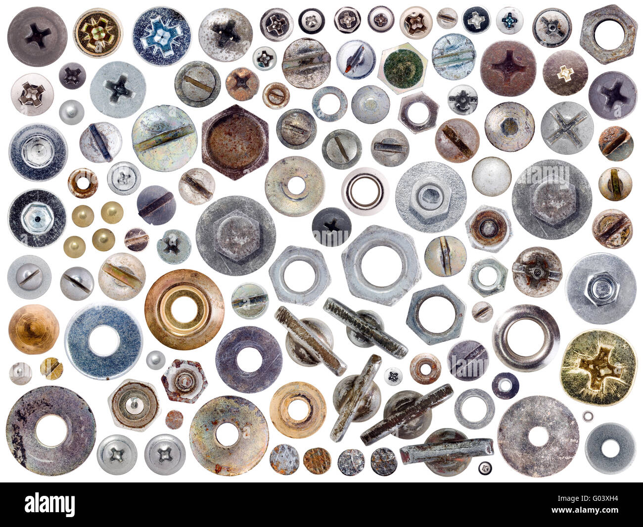 Screws and nuts Stock Photo Alamy