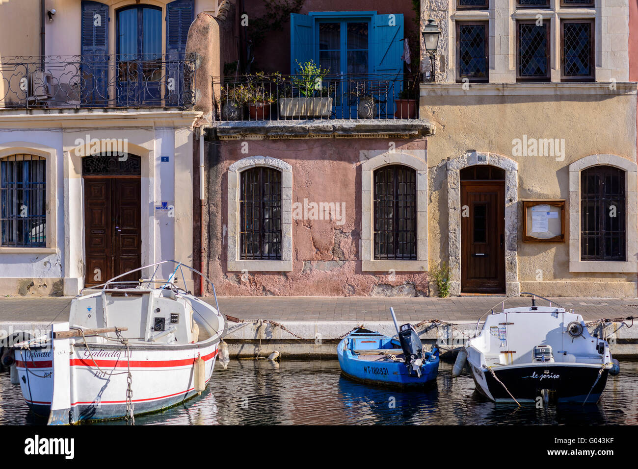 Miroir aux  Oiseaux Martigues Provence 13 France Stock Photo