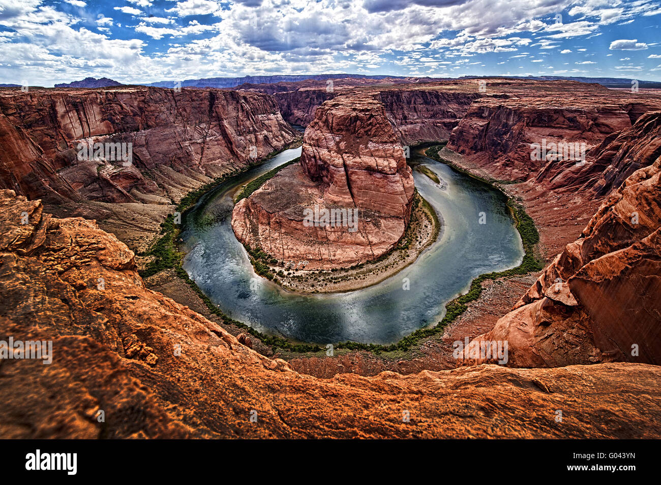 Horseshoe Bend Arizona Stock Photo Alamy