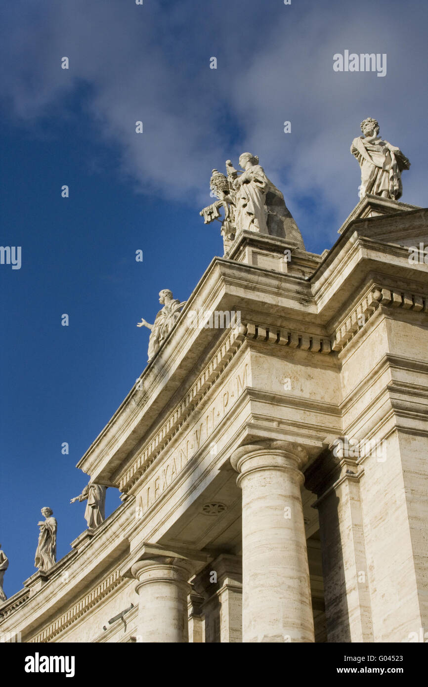 Statues at the Vatican Stock Photo Alamy