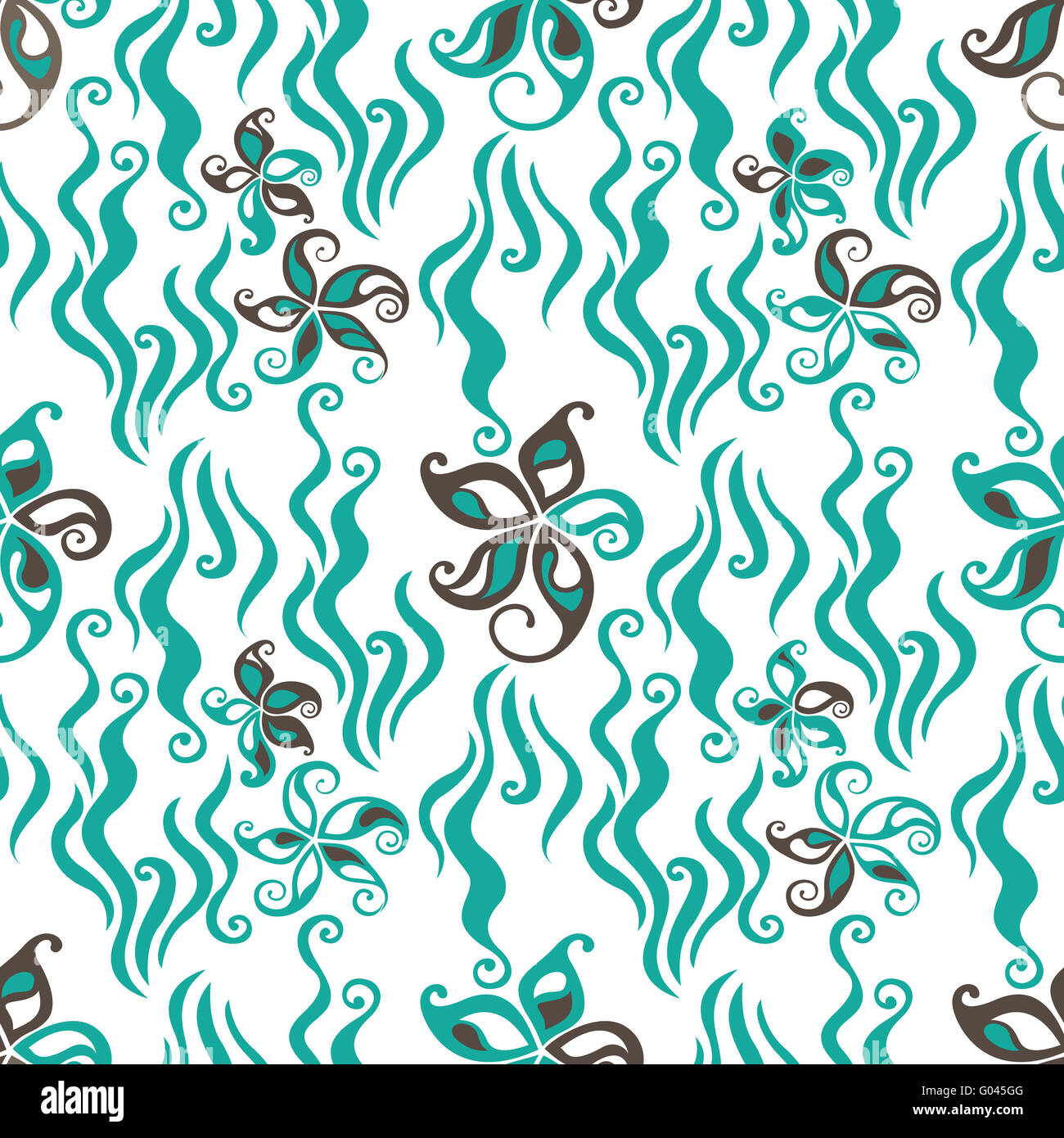 seamless floral background Stock Photo - Alamy