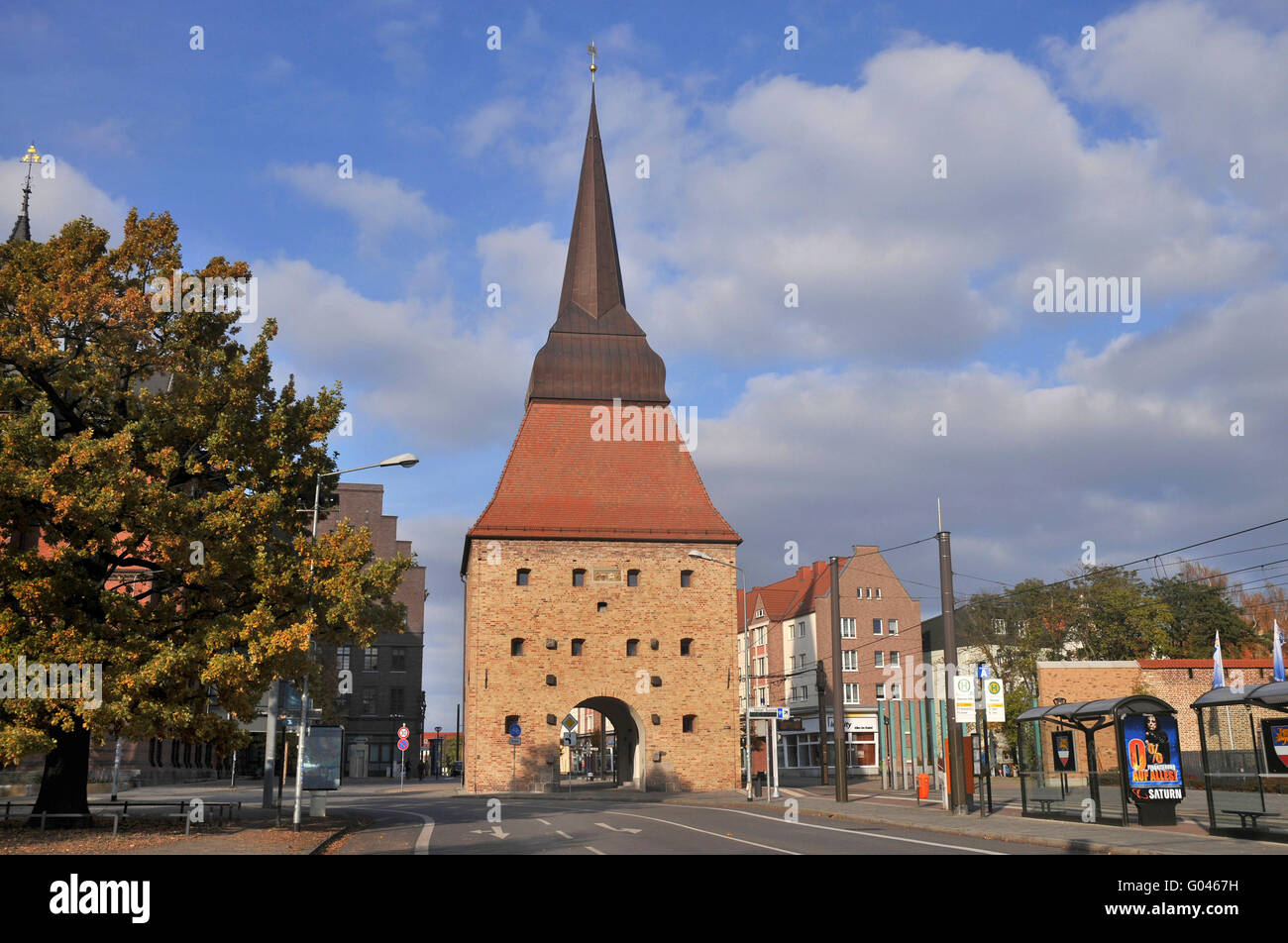 Stone Gate Rostock Steintor rostock hi-res stock photography and images - Alamy