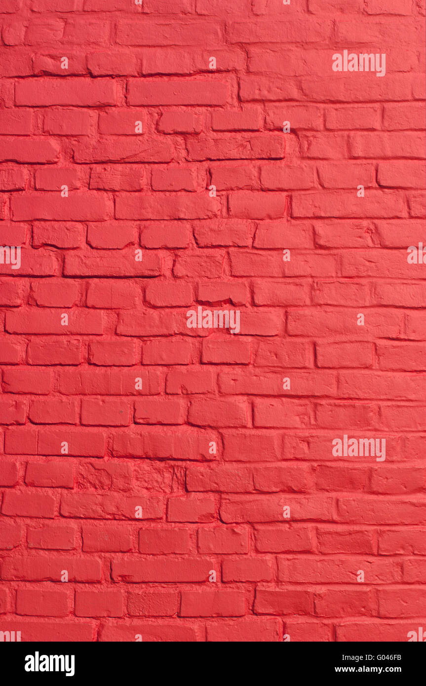 red brick-wall Stock Photo
