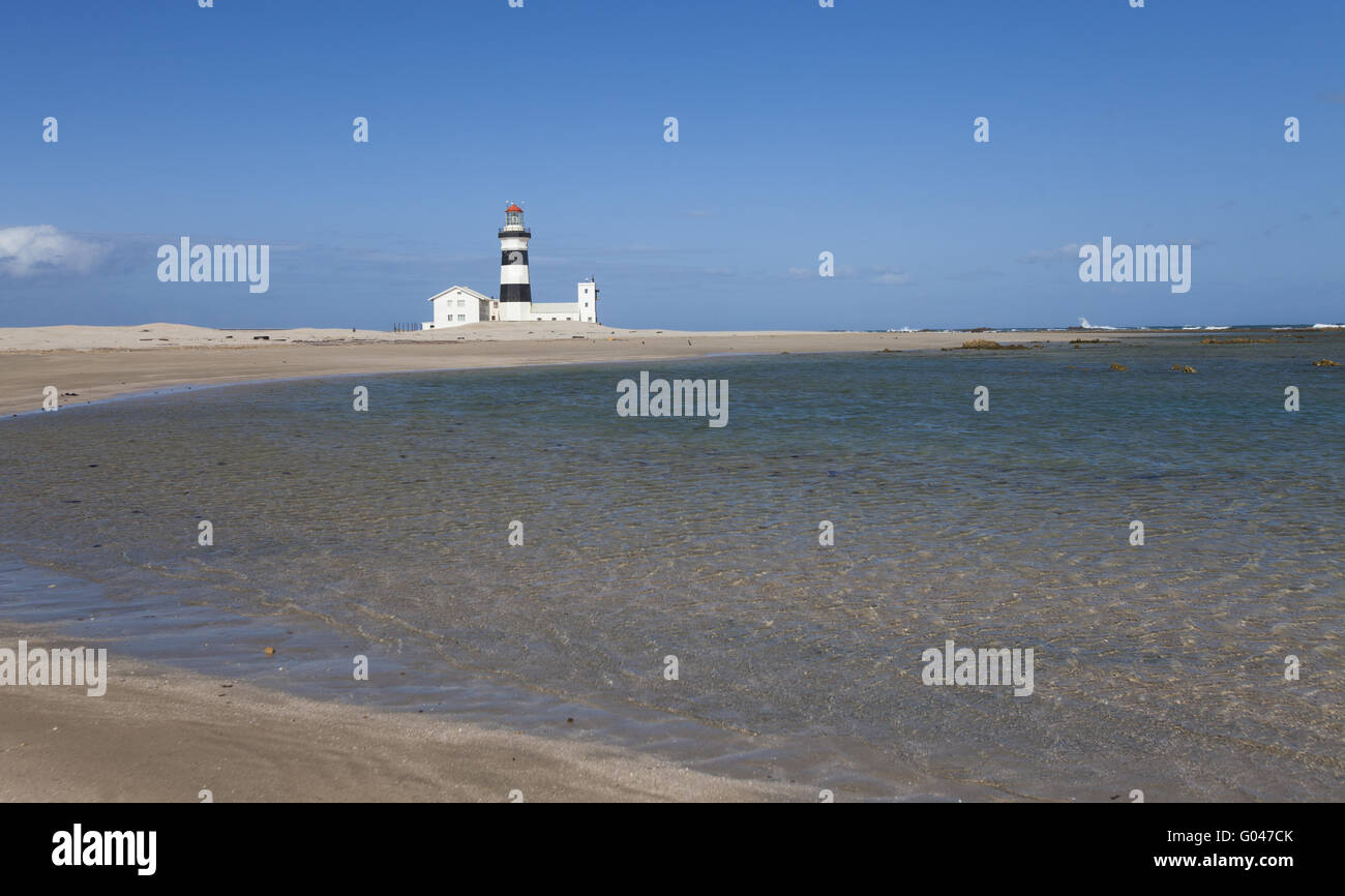 Cape recife lighthouse,southafrica Stock Photo