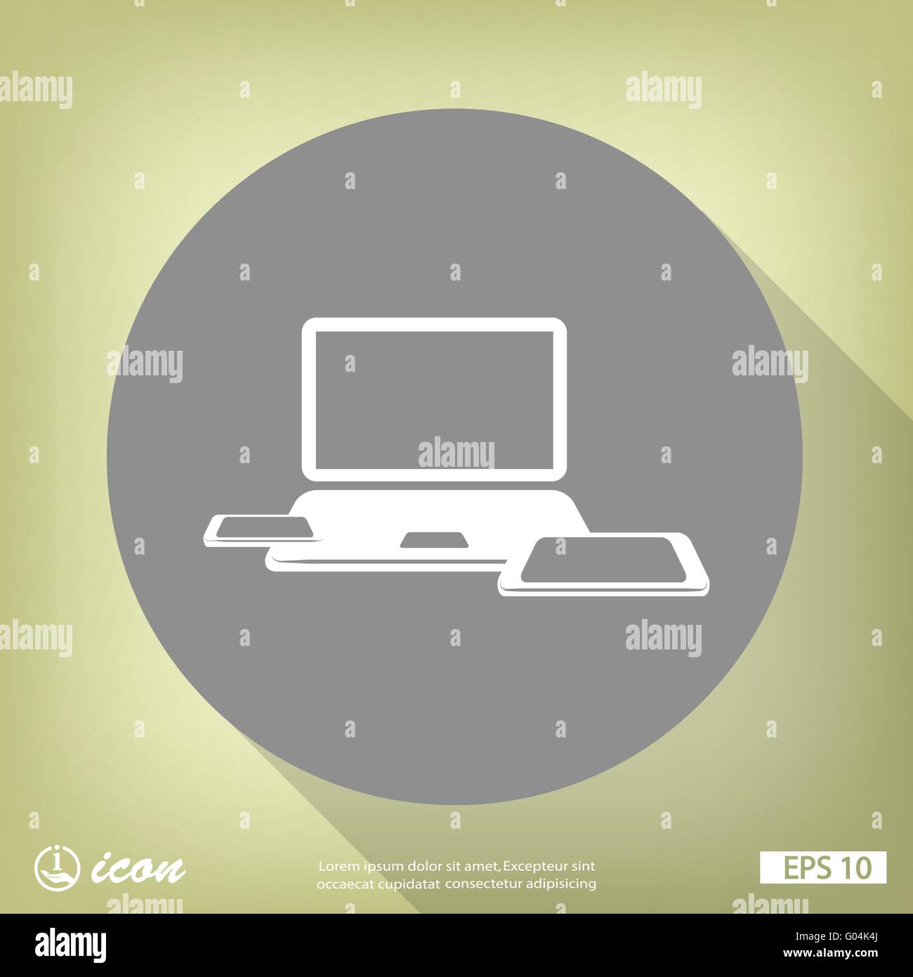Computer Picograph Pictograph of computer Stock Vector Image & Art - Alamy