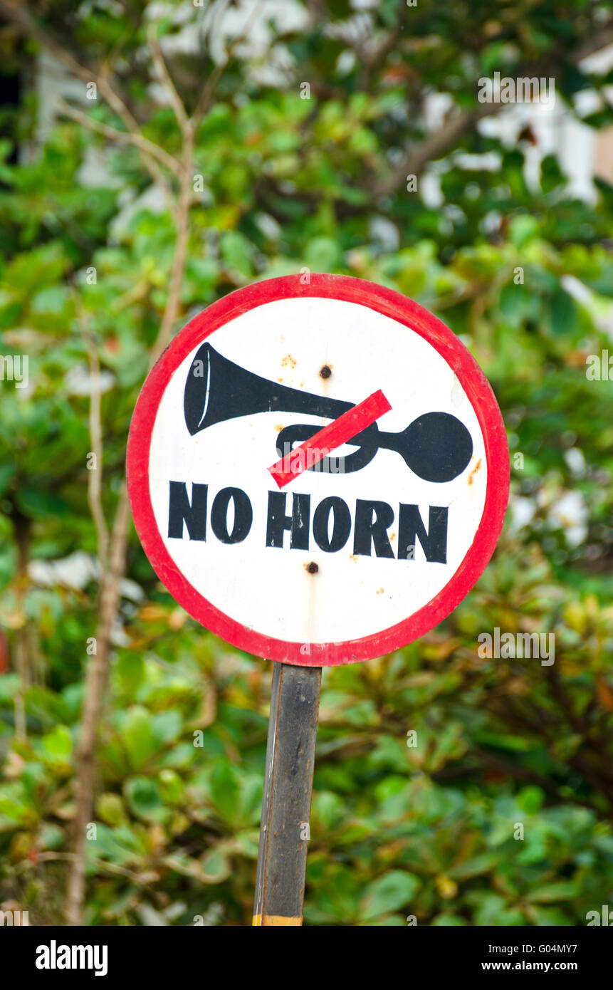 No Horn Sign Stock Photos & No Horn Sign Stock Images Alamy