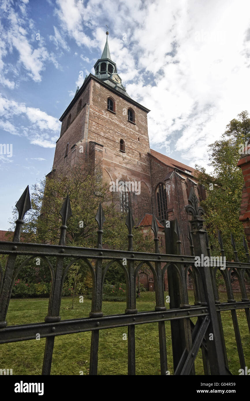 The historical Hanseatic City of Lüneburg, Germany Stock Photo