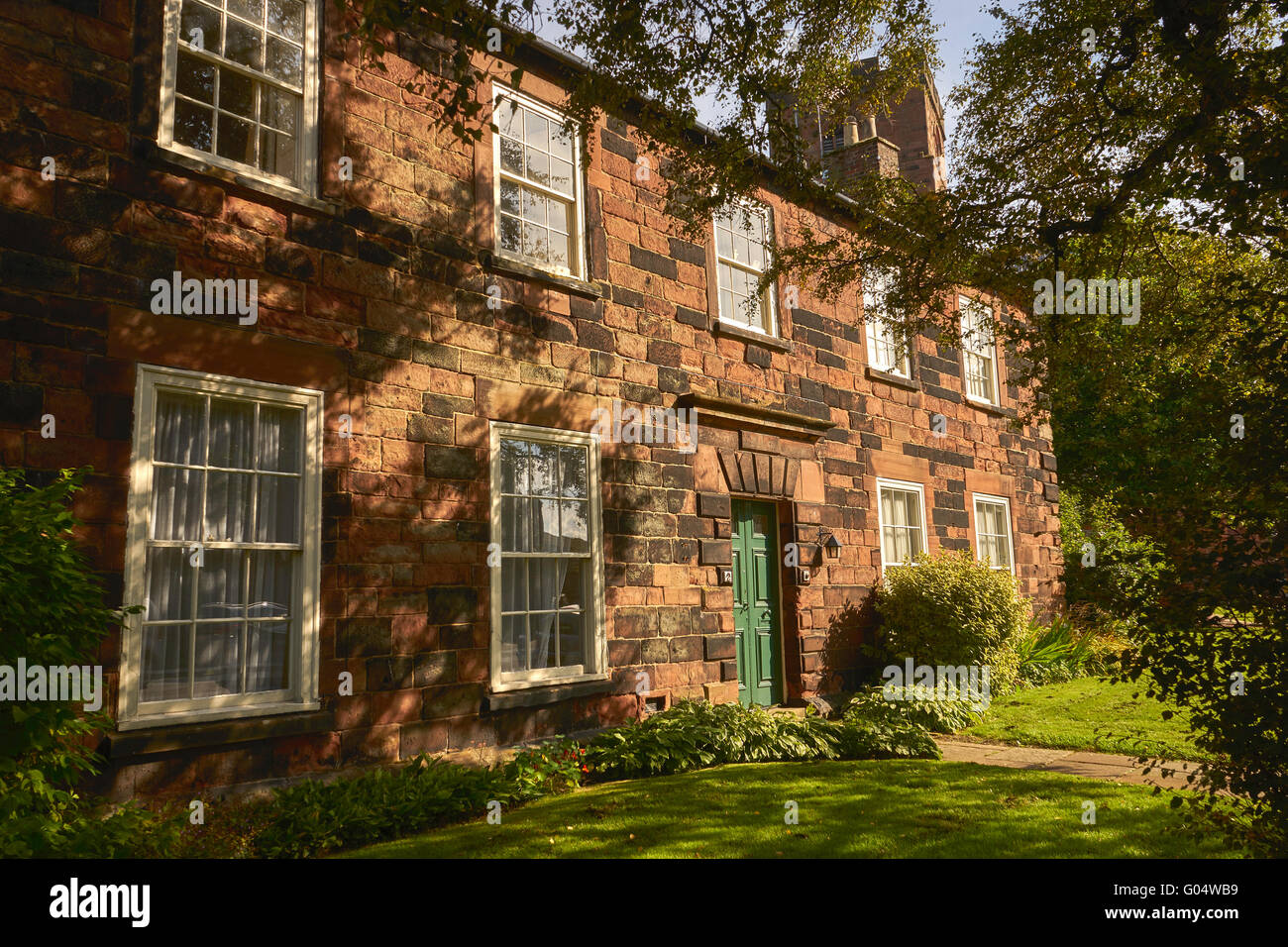 old house in Carlisle, England Stock Photo Alamy