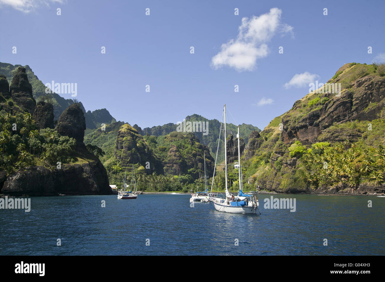 Marquesas Islands Stock Photo
