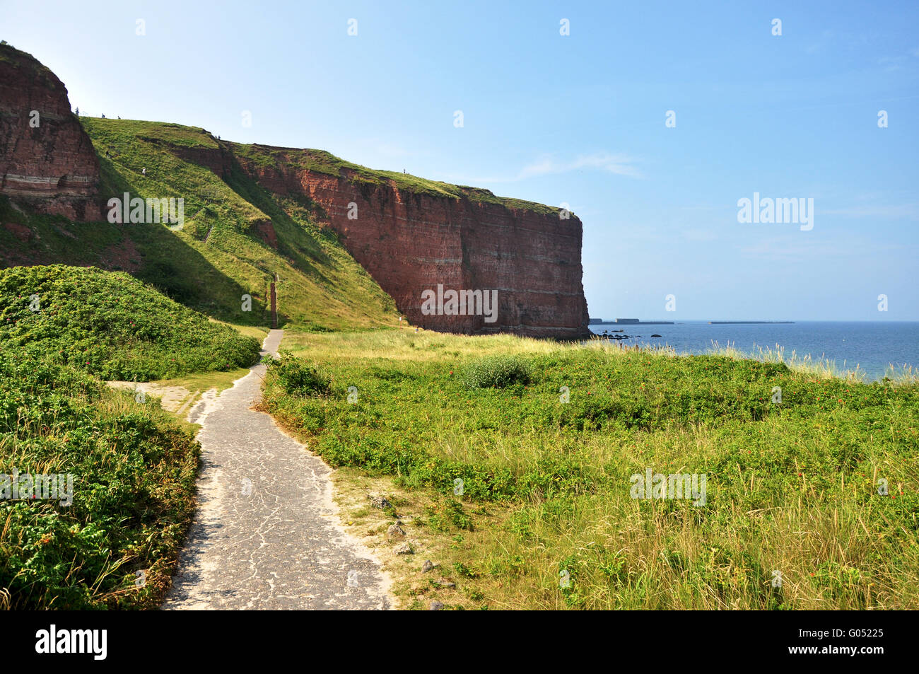 coast of Helgoland Stock Photo