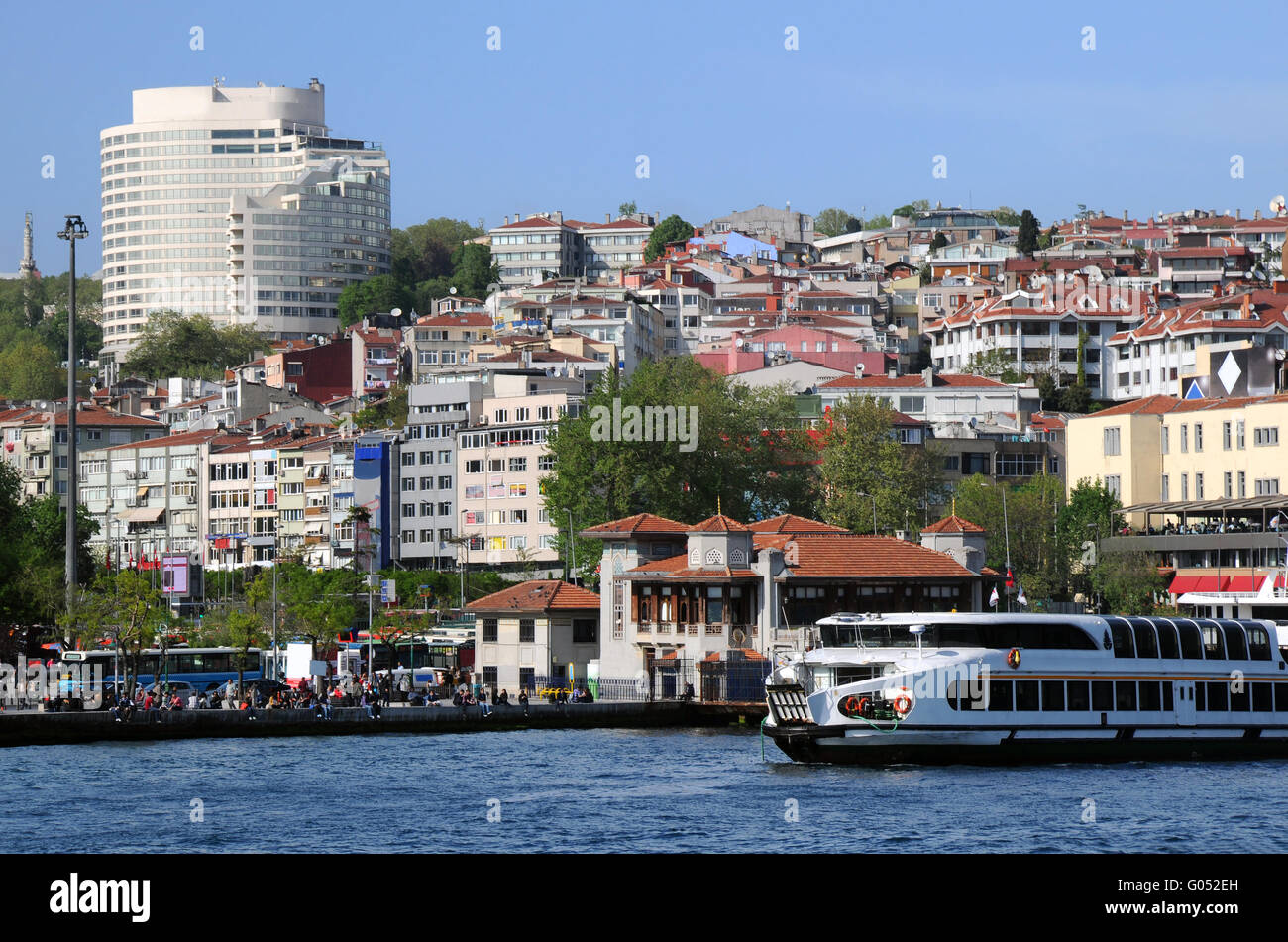 View of Istanbul from Bosphorus Stock Photo - Alamy