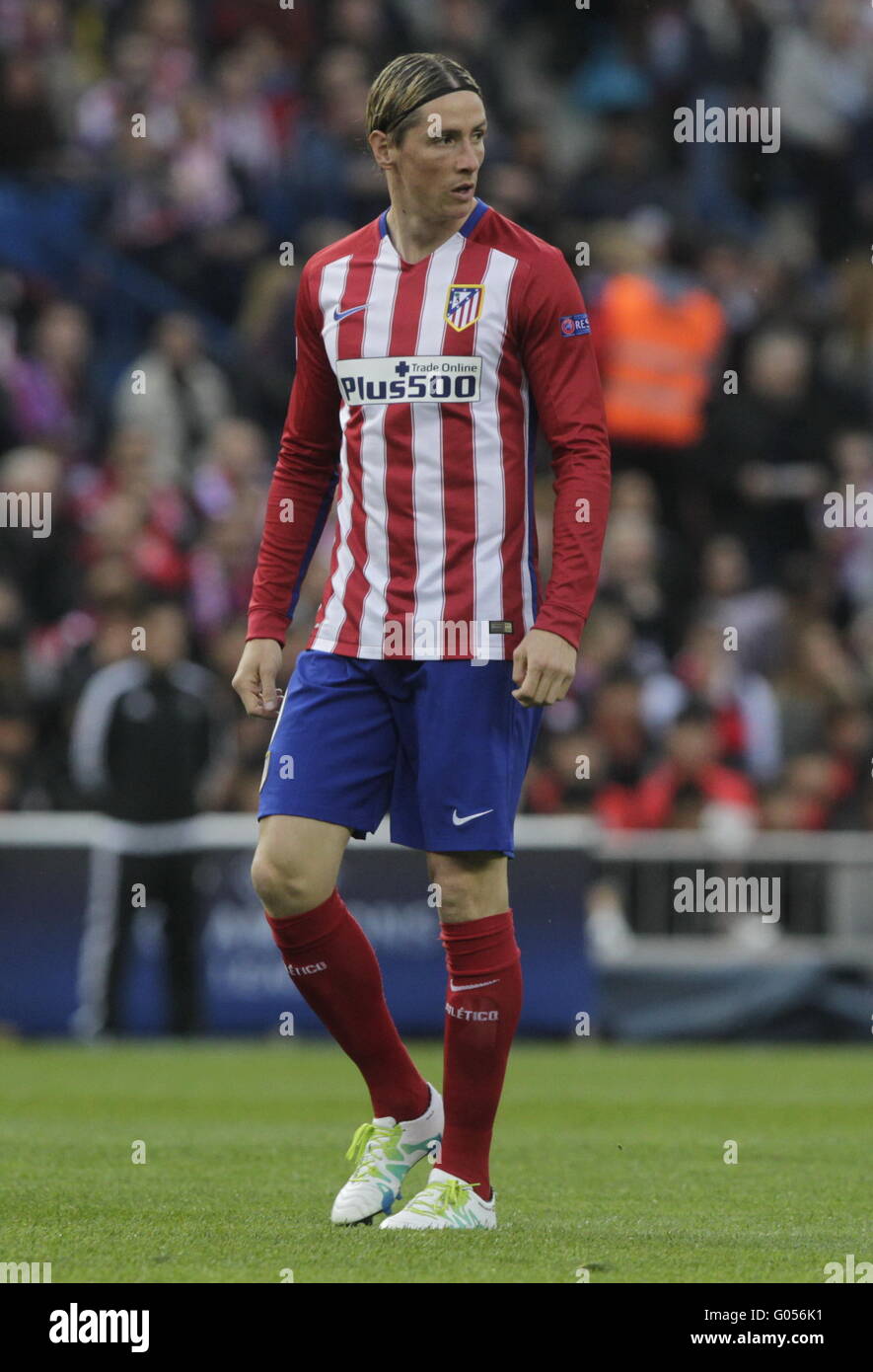 Fernando Torres Of Atl tico Madrid In Action During The Match Of 