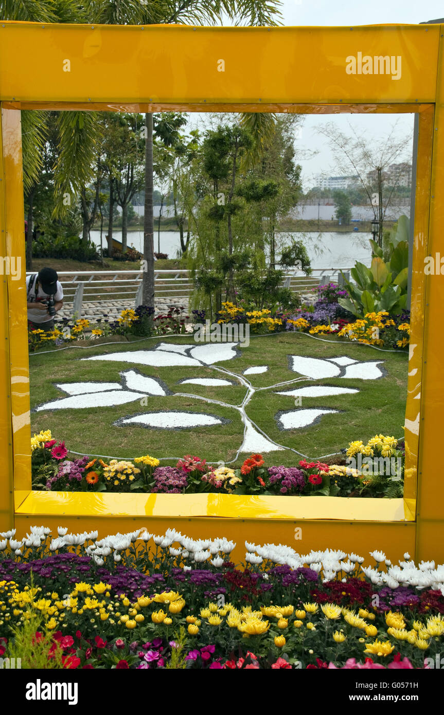 garden within garden Stock Photo - Alamy