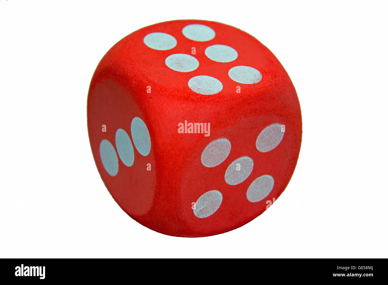 A red die Stock Photo