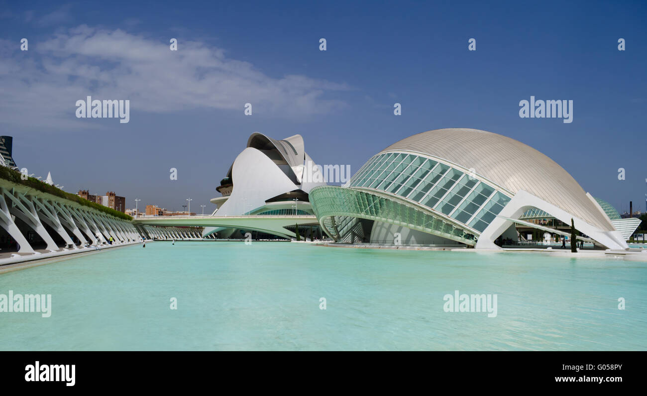 Arts and Science Center in Valencia Stock Photo Alamy