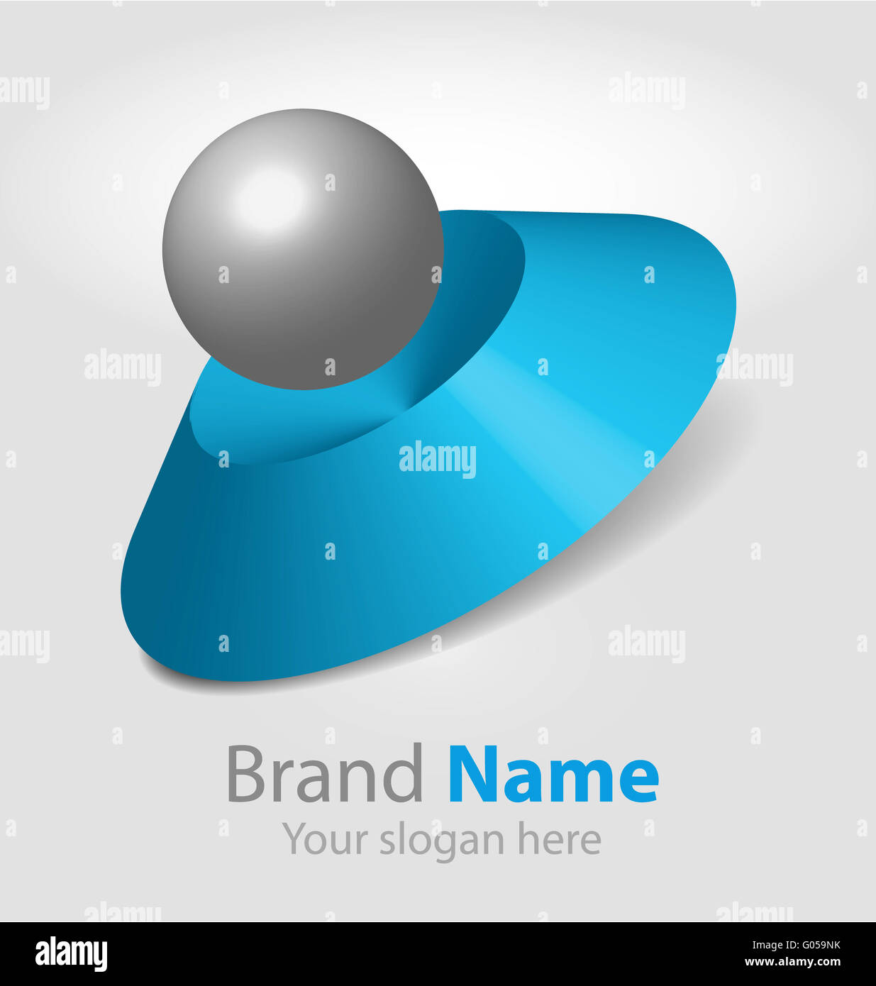 Vector abstract logo Stock Photo - Alamy