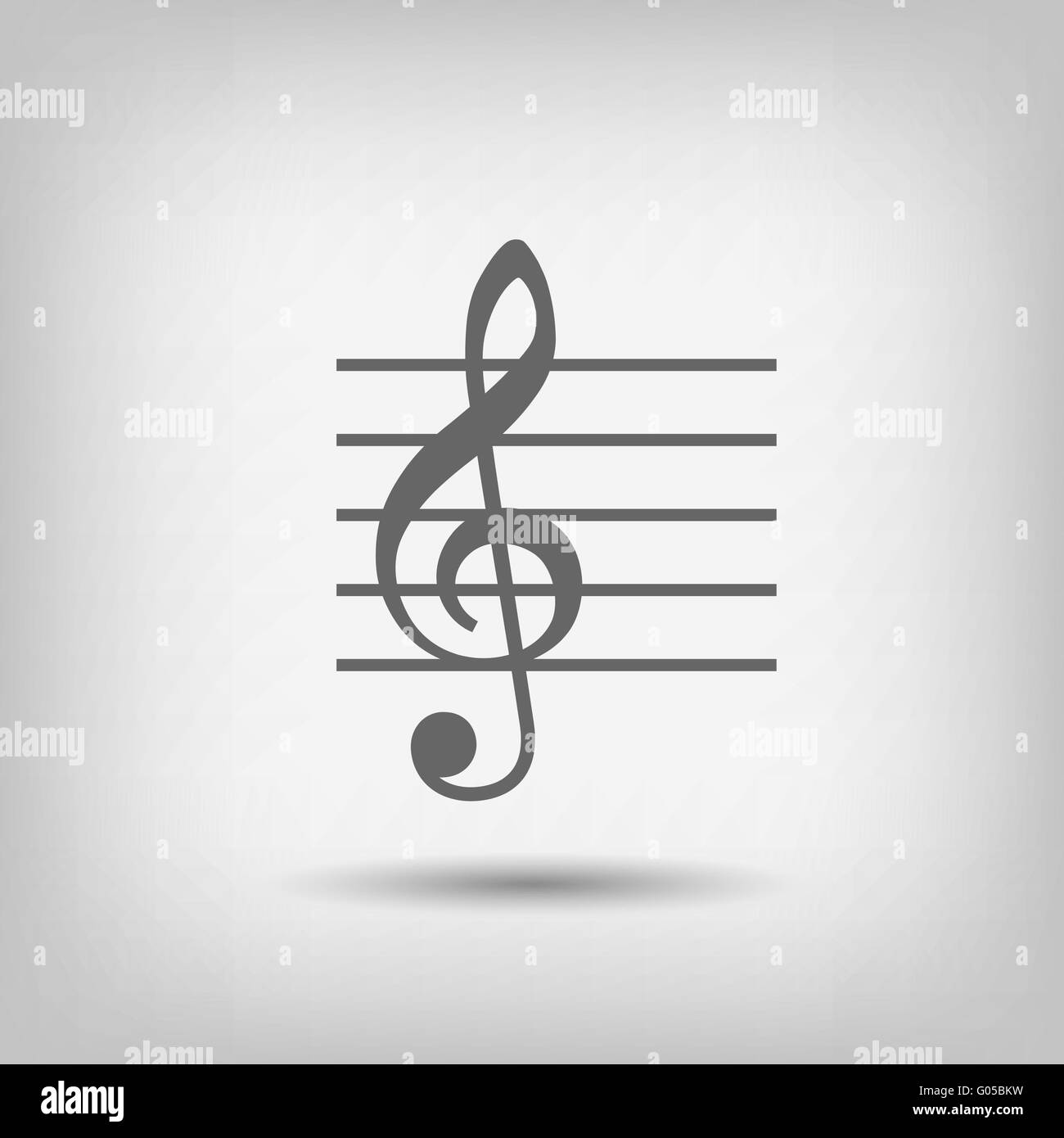 music-key-icon-stock-vector-image-art-alamy