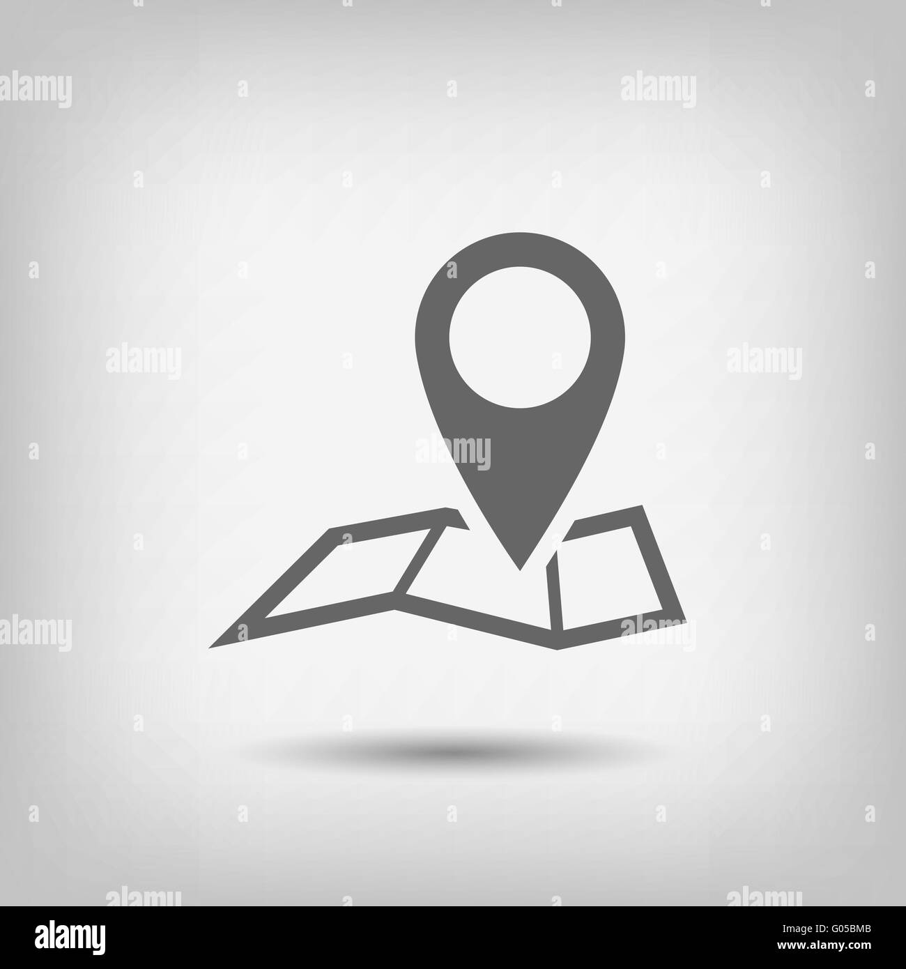 Map icon icon Stock Vector Image & Art - Alamy