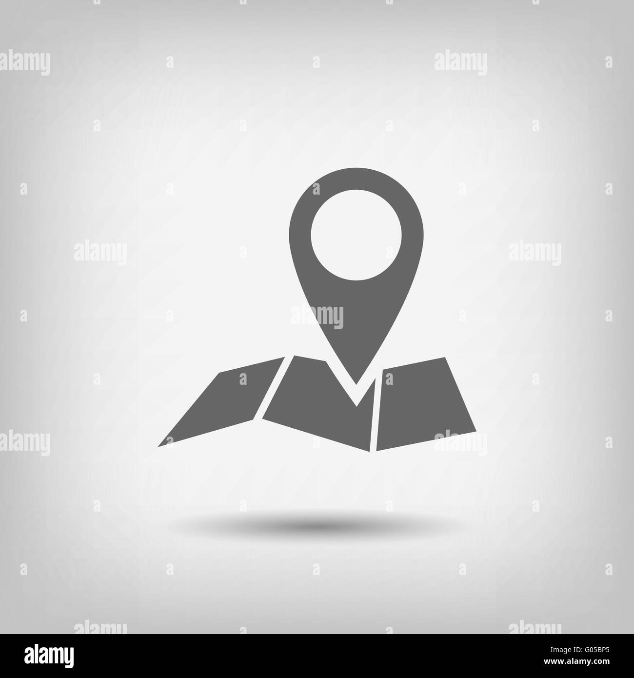 Map icon icon Stock Vector Image & Art - Alamy