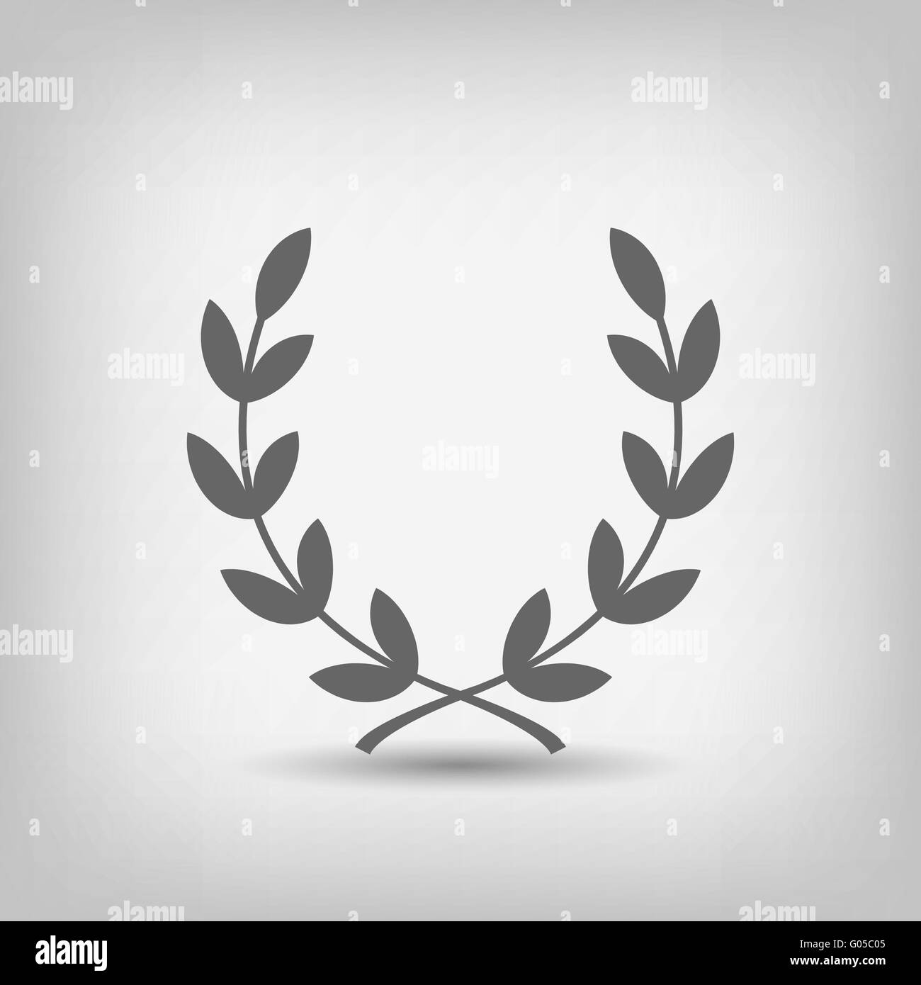 laurel wreath icon Stock Vector Image & Art - Alamy