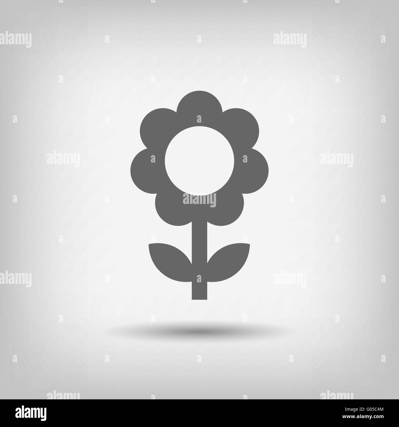 Vector flower vector vectors Black and White Stock Photos & Images - Alamy