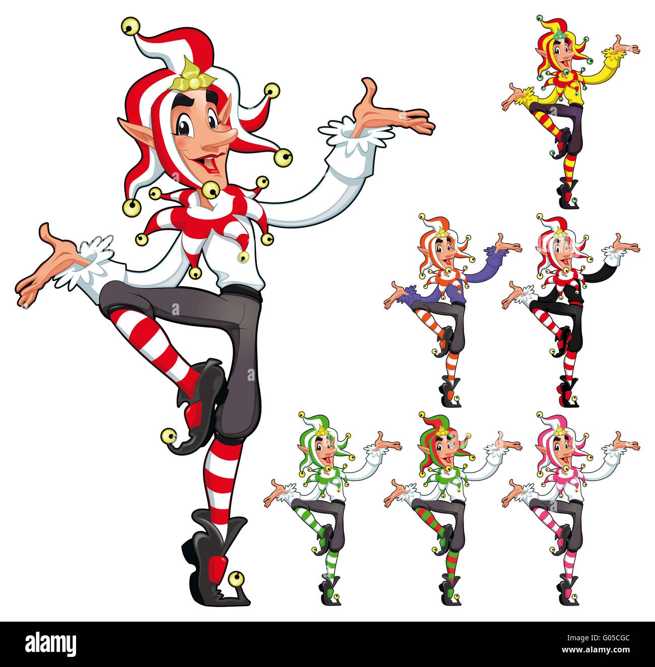 Joker mascot hi-res stock photography and images - Alamy