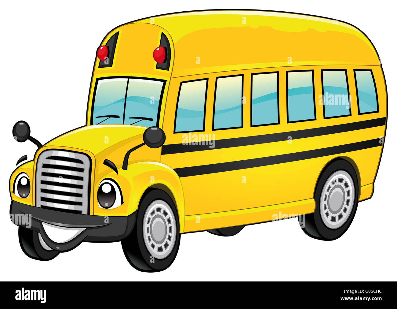 School bus Cut Out Stock Images & Pictures - Alamy