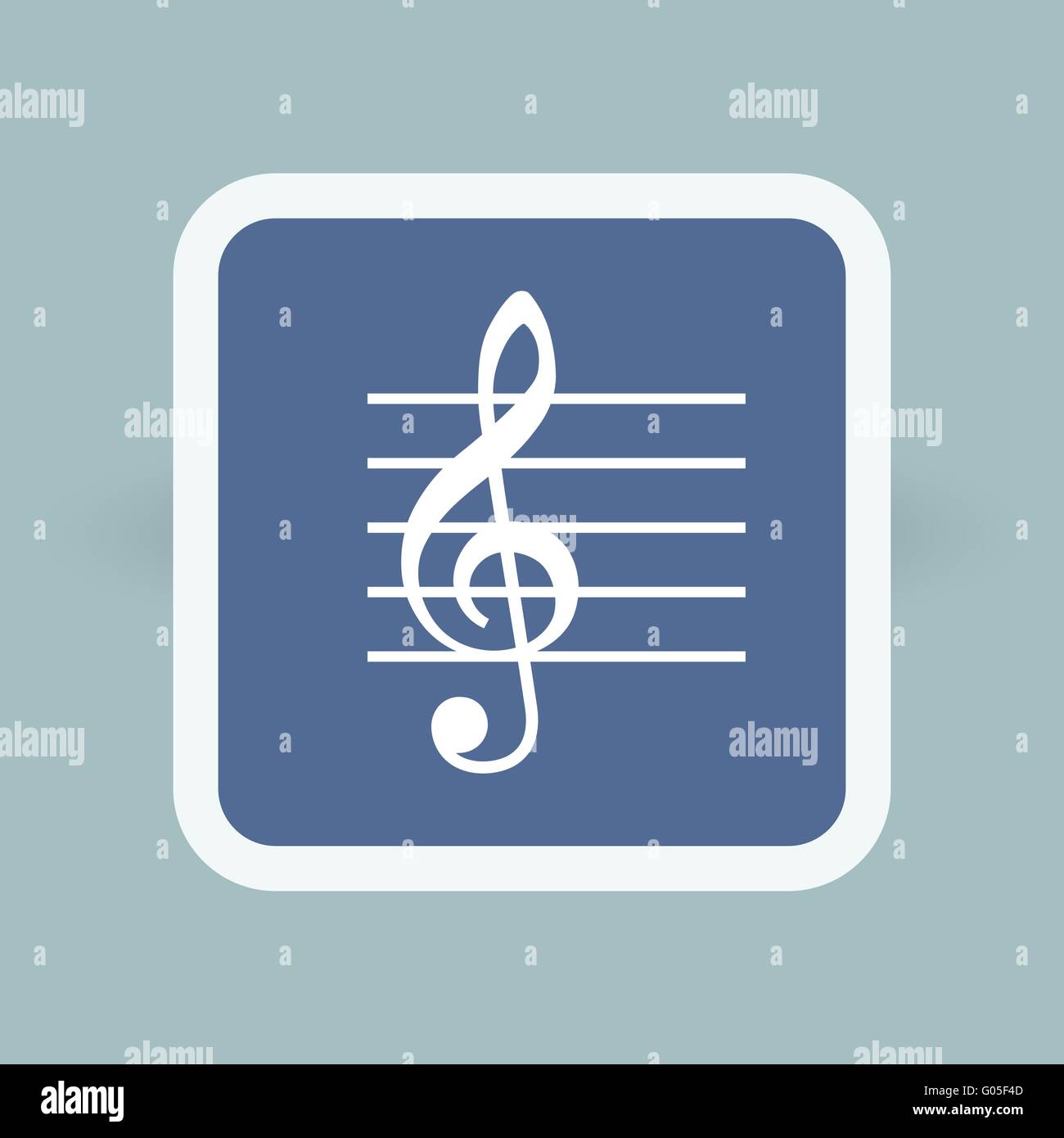 music key icon Stock Vector Image & Art Alamy